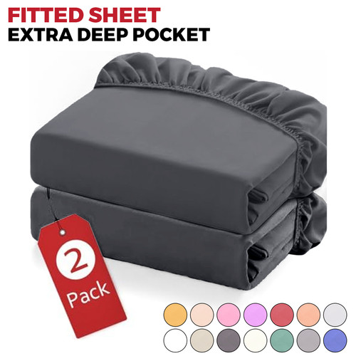 Fitted sheet set - fitted, pack