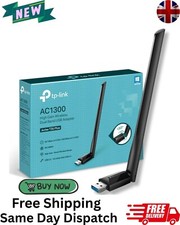 TP-Link Archer T3U Plus WiFi Dongle, AC1300 High Gain Wireless WiFi Adapter | UK