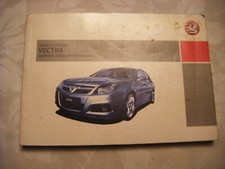 VAUXHALL VECTRA OWNERS  MANUAL + QUICK REF GUIDE GENUINE PARTS  NO RIPS DAMAGE