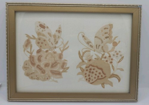 Vintage framed paper cutting - framed,