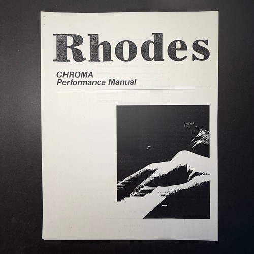 Vintage fender rhodes - vintage, chroma