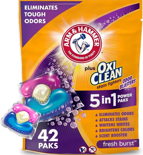 Arm hammer oxiclean odor - &,
