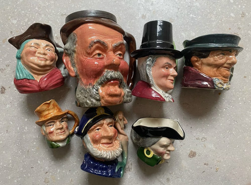 Character jugs sandland - jugs, ware
