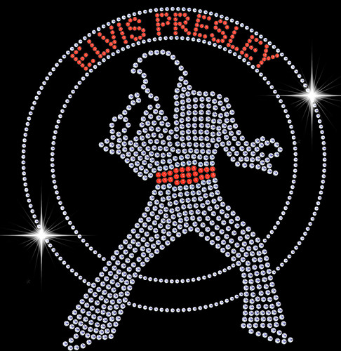 Iron elvis presley circle - iron,