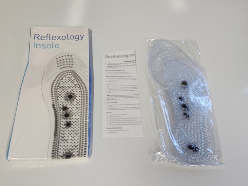 Magnetic reflexology insoles - reflexology,