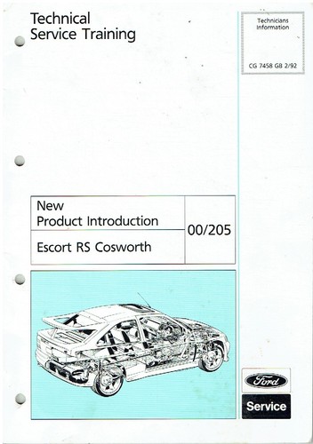 Ford escort mk5 cosworth - ford, rs