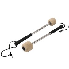 2Pcs  Drum Mallet Felt Head Percussion Mallets Timpani Sticks with1356