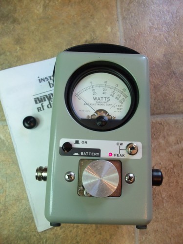 Bird 4314b thruline wattmeter - 4314b,