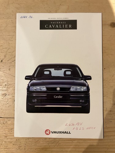 Vauxhall cavalier 1993 1994 - cavalier, 1993-1994