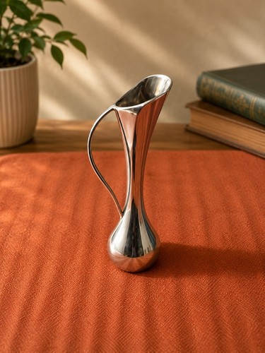 Silver plated bud vase ewer - plated, vase,ewer