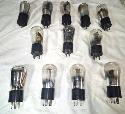 Lot vintage vacuum - 12, tubes
