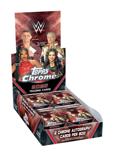 Wwe topps chrome 2025 - wwe,