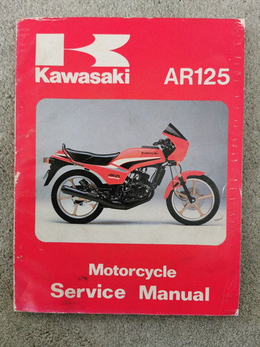 Kawasaki ar125 service manual - ar125,