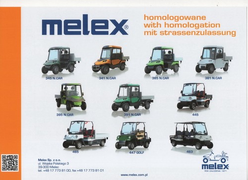 Melex range with - , homolagotion