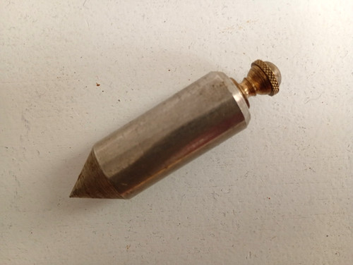 Vintage steel brass plumb - vintage,