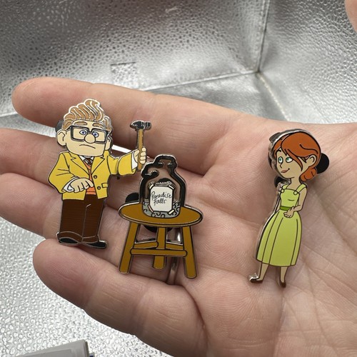 Disney paradise falls pin set - falls,