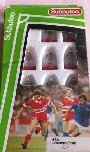 Boxed liverpool 2nds - 2nds, subbuteo