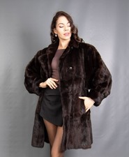 7375 GORGEOUS REAL MINK COAT LUXURY FUR JACKET PELZ BEAUTIFUL LOOK SIZE M