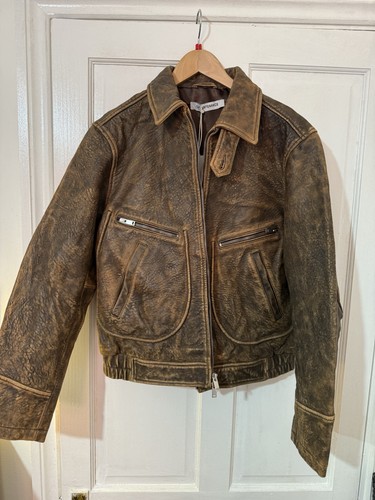 Aero lambskin leather jacket - lambskin,