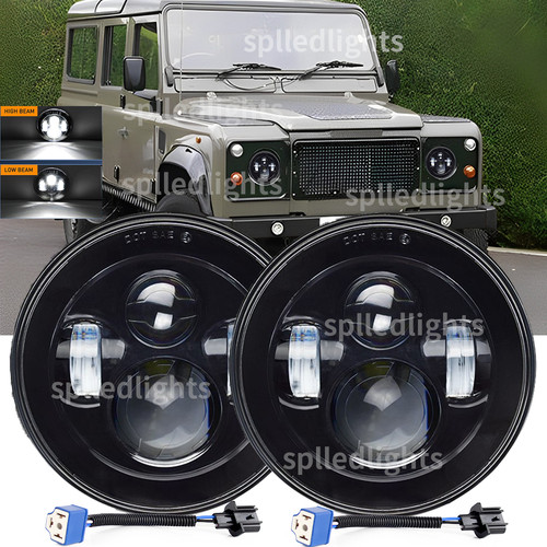 Pair led headlights - headlights, e