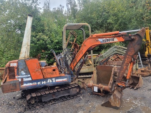 Kubota kh41 mini digger - kubota,