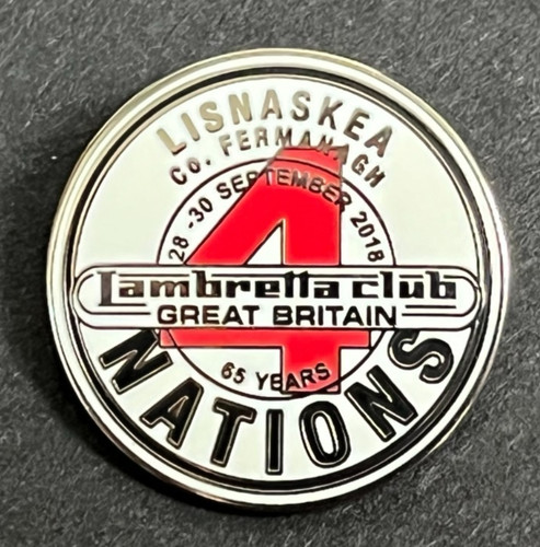 Motorcycle scooter pin badge - motorcycle,