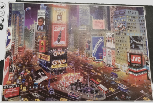 Educa 8000 piece jigsaw - piece, "an