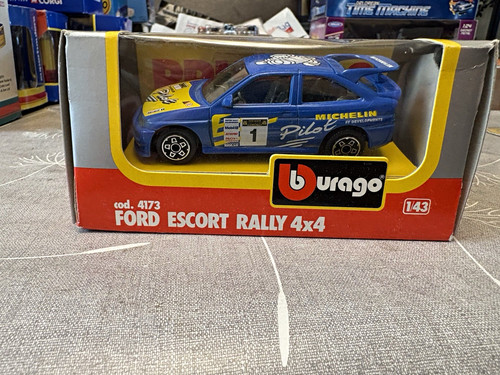 Bburago ford escort - bburago, rally