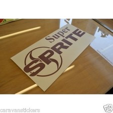 CI Caravan Super Sprite - (1980's) - Sticker Decal Graphic - SINGLE