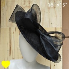 black fascinator wedding
