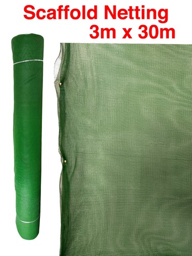 Scaffold debris netting screen - scaffold,