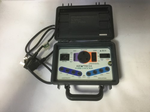 Kewtech fc2000 check box - , ref