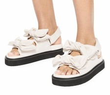 KG Kurt Geiger Beige Large Bow