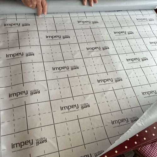 Impey wet room - tanking, 2mx1m