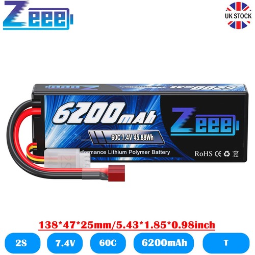 Zeee 6200mah 4v lipo - 2s,