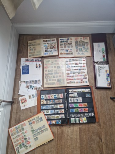 Album stamp collection - collection, gb