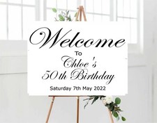 Personalised Welcome birthday