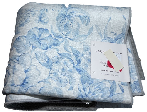 Laura ashley white blue floral - white,