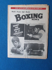 Boxing News Magazine - 14/6/74 - Joe Frazier & Jerry Quarry Cover