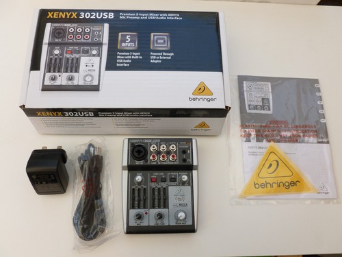 Behringer xenyx 302usb - xenyx,