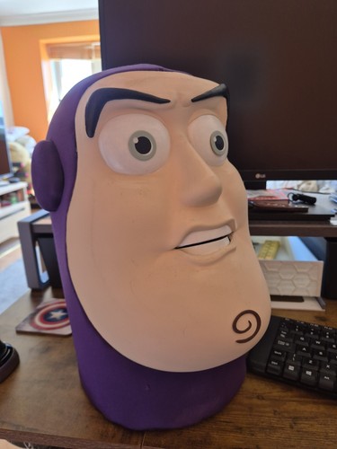 Buzz lightyear mascot head - buzz, lightyear,
