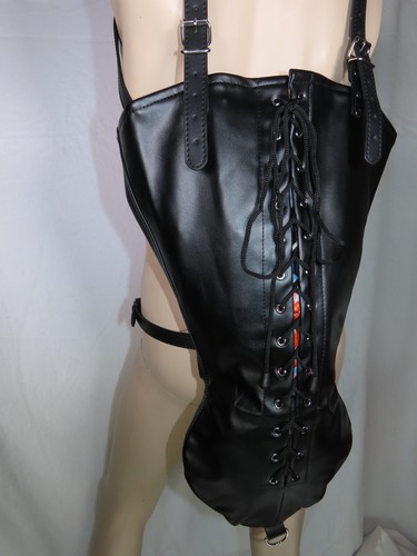 Armbinder with corset laces - armbinder,