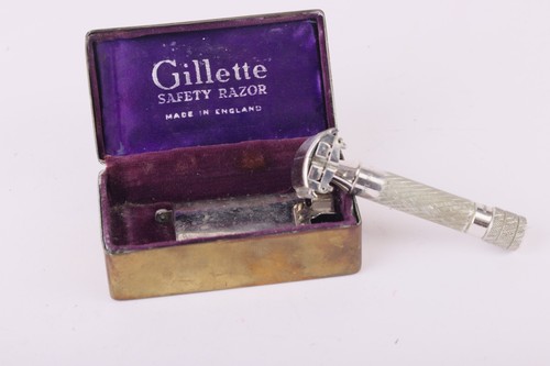 Vintage gillette safety - vintage,