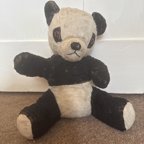 1950s vintage mohair panda - 1950s,