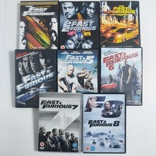  DVD Action Fast Furious 1 to 8 Collection – Vin Diesel Paul Walker Complete Set