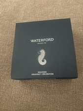 Waterford Seahorse Crystal Ornament