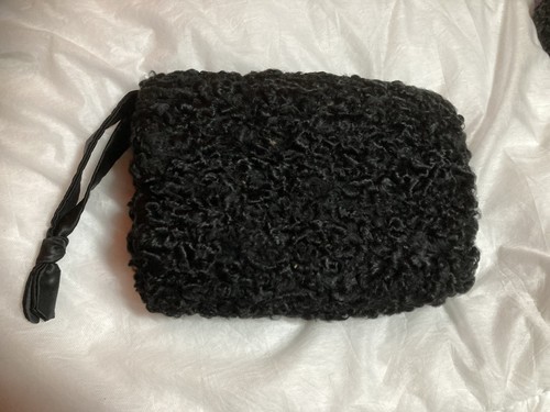 Bnwot vintage astrakan muff - bnwot,