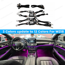 For Mercedes Benz W218 CLS Upgrade 12 Color LED Ambient Light Interior Trim Kit
