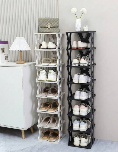 Slim narrow shoe rack multi - rack,