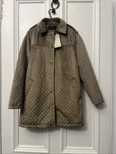 Zara Quilted Coat Jacket